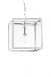 Lampa wisząca pojedyncza VITA S KASPA klatka chrom