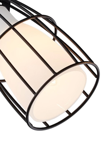 Kinkiet czarny FRAME 2 KASPA Z EKSPOZYCJI, Kaspa