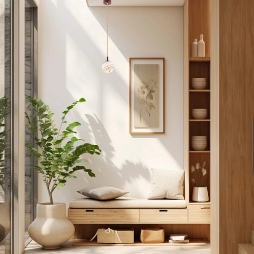 Lampa wisząca ALMIROS ARGON brązowa