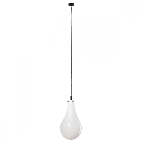 Lampa wisząca STILLA 1, czarne wykończenie, Kaspa