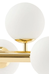 Lampa przysufitowa CUMULUS 3 złota, Kaspa