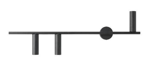 Kinkiet Trevo 3 All Black (Left)