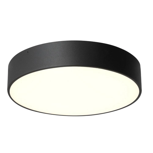 Plafon DISC L czarny, 45 cm, LED, Kaspa