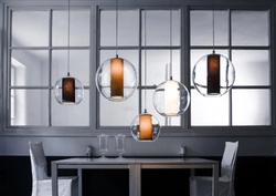 Lampa wisząca MERIDA M biała, 30 cm, Kaspa