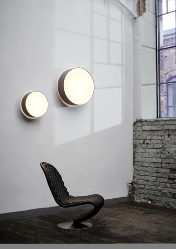 Plafon SPACE S czarny, 38 cm, Kaspa