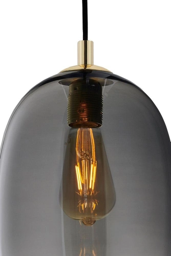 Lampa wisząca trzypunktowa ONYX 3 na plafonie, Kaspa