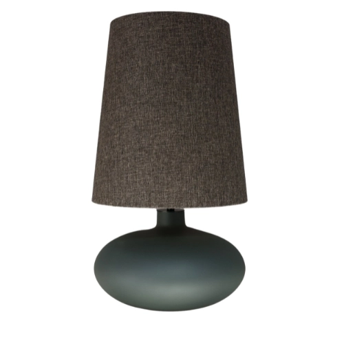 Lampa stołowa SAWA CLASSIC XL brązowy melanż, grafitowa podstawa, Kaspa