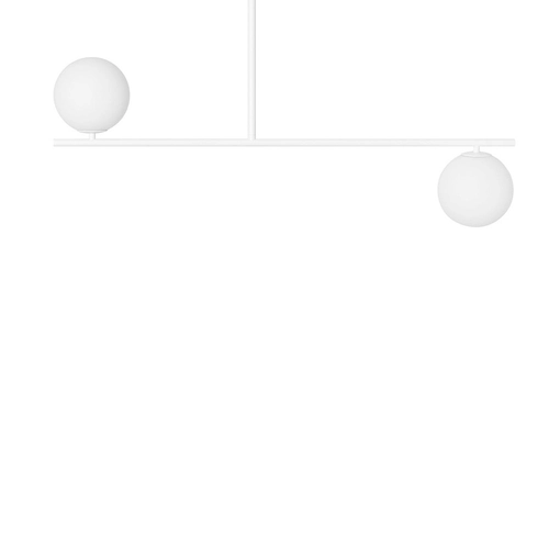 SUGURI C biała lampa sufitowa w rozmiarze S