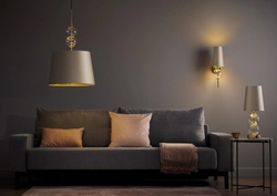 Lampa wisząca COCO L szampan, Kaspa