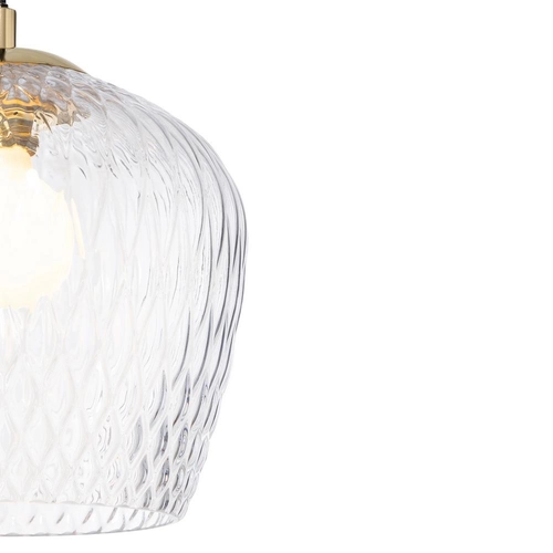 Lampa wisząca VENUS transparentna, Kaspa