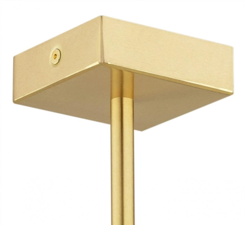 Żyrandol złoty Abruzzo mały