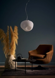 Lampa wisząca CLOE L chrom, 40 cm, Kaspa