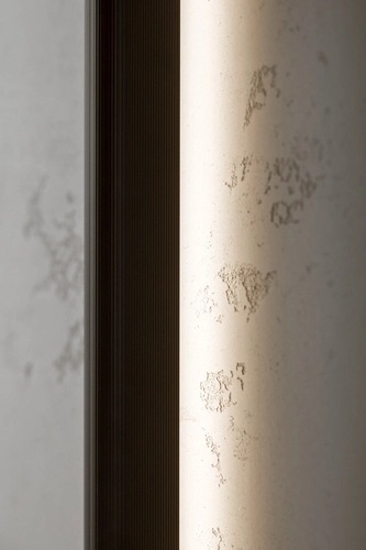 Kinkiet LINEA DIM czarny, ze ściemniaczem, Kaspa