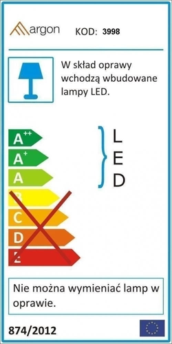 Kinkiet Massimo biały