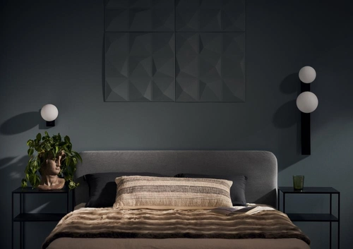 Lampa przysufitowa sześciopunktowa GIGI czarna, 110 cm, Kaspa