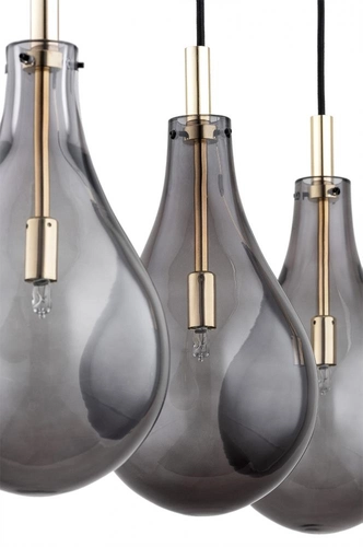 Lampa wisząca nad stół dymna Oakland