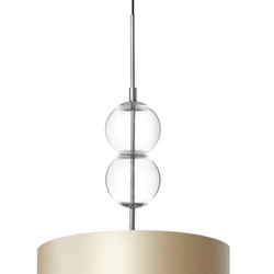 Lampa wisząca ZOE M szampan, 40 cm, Kaspa