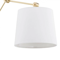 Kinkiet na wysięgniku złoty Zakyntos Plus