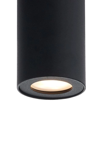 Reflektor sufitowy BARLO czarny, 30 cm, PROMOCJA, Kaspa