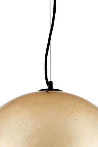 Lampa wisząca MOON złota, 35 cm, Kaspa