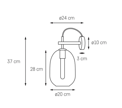 Kinkiet ONYX grafit, Kaspa