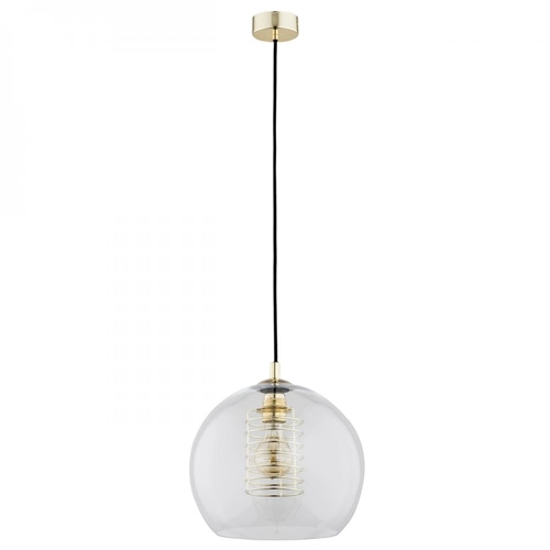 Lampa wisząca pojedyncza szklana Dover