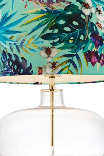 Lampa stołowa FERIA zielona, Kaspa