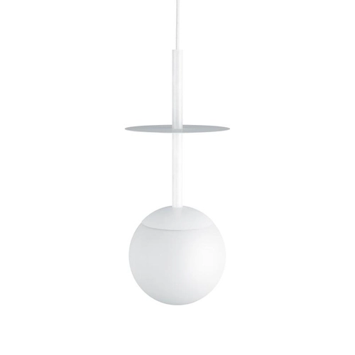 PLAAT A biała sufitowa lampa wisząca