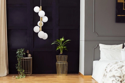 Lampa wisząca CUMULUS VERTICAL złota, Kaspa