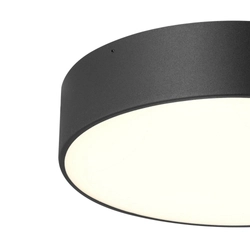 Plafon DISC M czarny, 35 cm, LED, Kaspa