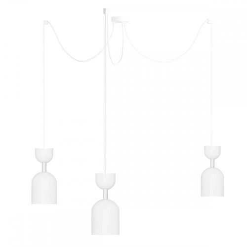 SUPURU 3 biała potrójna lampa sufitowa