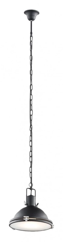 Lampa wisząca NAUTILIUS M czarna, Kaspa
