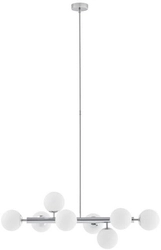 Żyrandol CUMULUS 2 ośmiopunktowy, chrom, Kaspa