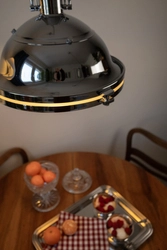 Lampa wisząca NAUTILIUS L chrom, Kaspa