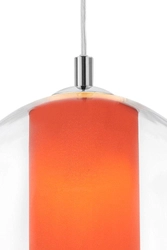 Lampa wisząca MERIDA M koral, 30 cm, Kaspa
