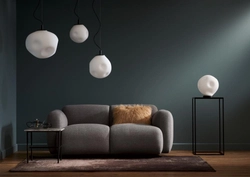 Lampa wisząca trzypunktowa CLOE 3 złoto, Kaspa