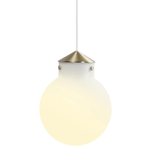 Raito 22 Lampa wisząca Biały/Mosiądz