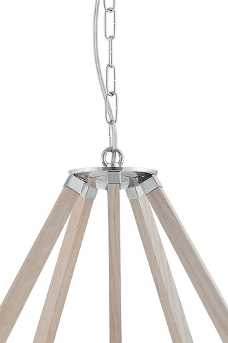 Żyrandol NEZ 5 dąb bielony, Kaspa