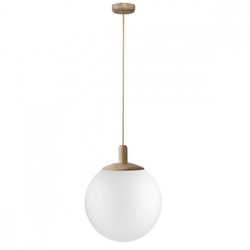 Lampa wisząca ALUR WOOD L dąb, 40 cm, Kaspa