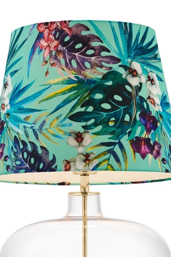 Lampa stołowa FERIA zielona, Kaspa