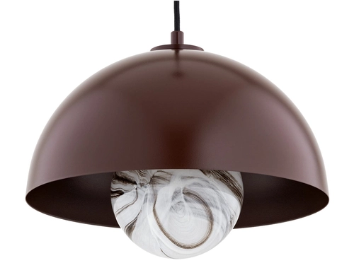 Lampa wisząca PIAVA ARGON brązowa