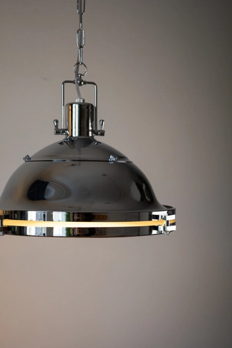 Lampa wisząca NAUTILIUS L chrom, Kaspa