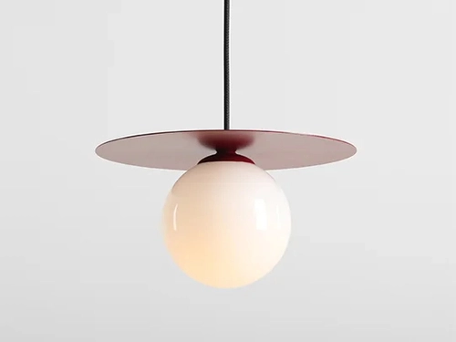 Lampa wiszaca Loop Red Wine S