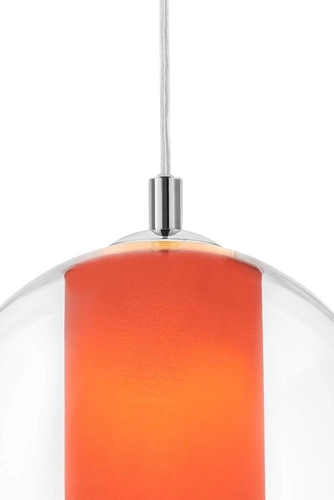 Lampa wisząca MERIDA S koral, 25 cm, Kaspa