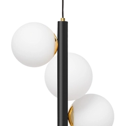 Lampa wisząca CUMULUS VERTICAL czarna, Kaspa