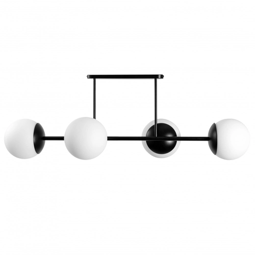 KOP D czarna lampa przysufitowa / plafon