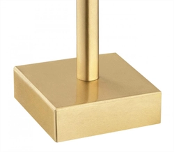 Lampa stołowa złota Abbano Black