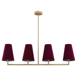 SAFIANO lampa wisząca 4 pł.