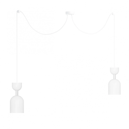 SUPURU 2 biała podwójna lampa sufitowa