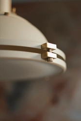 Lampa wisząca NAUTILIUS L kremowa, Kaspa